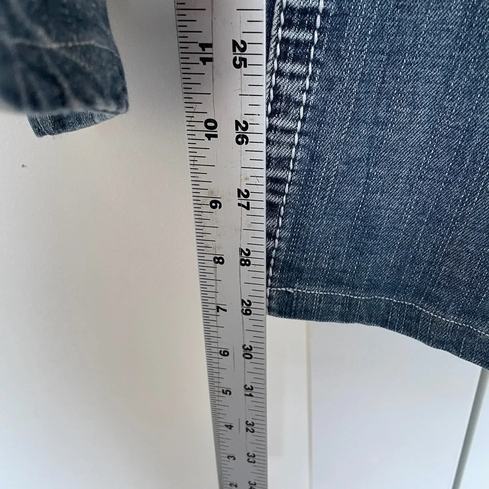 INC International Concepts‎ Mens Jeans Slim Straight Blue Wash Size 33x32